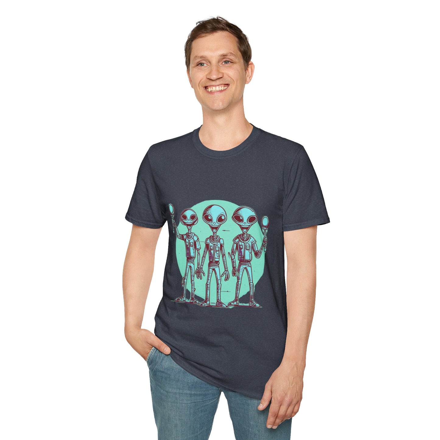 Unisex Softstyle T-Shirt Aliens