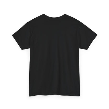 Unisex Heavy Cotton Tee - Butterfly Tee Shirt - Black & White