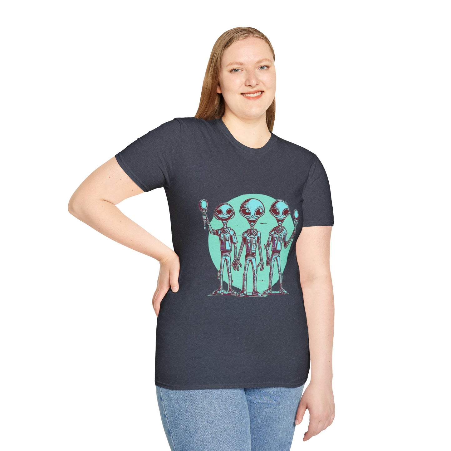 Unisex Softstyle T-Shirt Aliens
